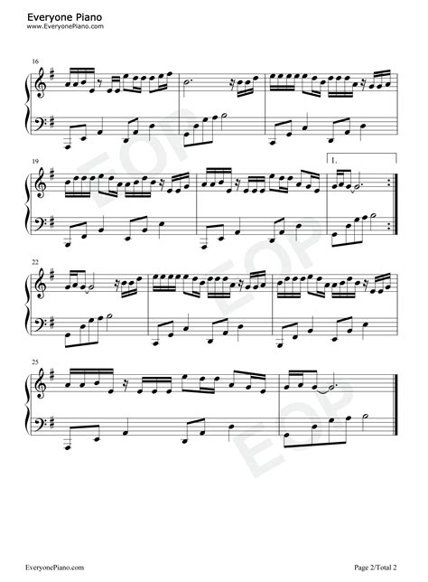 抖音钢琴简谱《偏爱》*图源cr侵权删图片