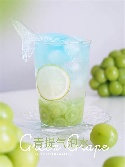 柠檬气泡水,蓝柑气泡水,柠檬养乐多_大山谷图库