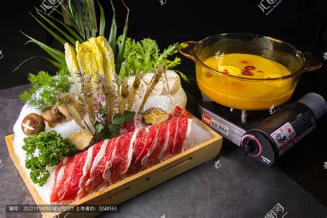 雪花牛肉打边炉,中国菜系,食品餐饮,摄影素材,汇图网www.huitu.com