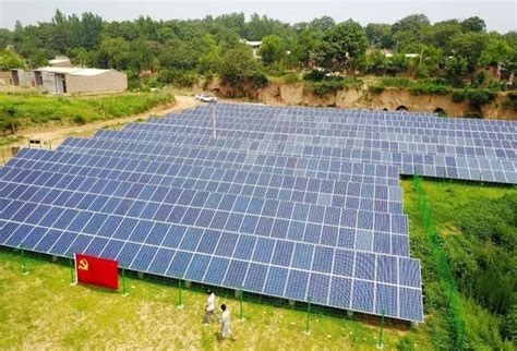 河南孟津县：光伏项目发电并网群众迎来阳光财富-国际太阳能光伏网