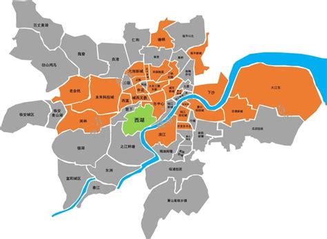 杭州市区地图_杭州市区是哪个区 - 随意优惠券
