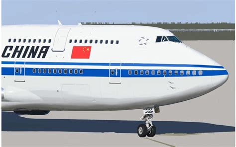 波音747客机三维模型素材3ds免费下载_红动中国