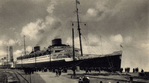 Als der Dampfer "Bremen" zur schnellsten Atlantik-Überquerung ablegte ...