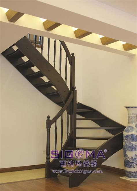 西格玛楼梯，实木整体简约楼梯价格_生产厂家_苏州西格玛木业有限公司