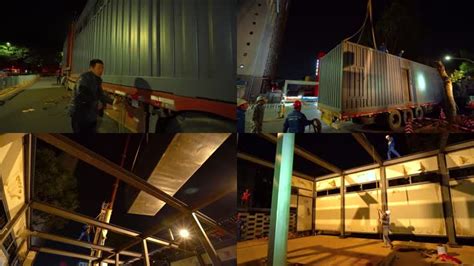 冬天夜晚的大货车高清图片下载-正版图片600654273-摄图网