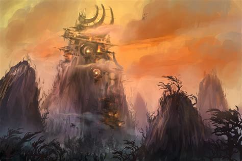 《魔兽世界 德拉诺之王》6.0概念设计原画_游戏_火星时代