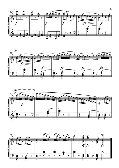中国音乐学院考级四级B组 4.洋娃娃的梦钢琴谱-c调-虫虫乐谱