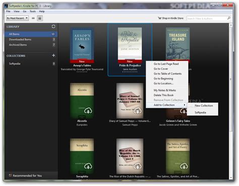 Amazon Kindle For PC (free) download Windows version