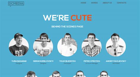 团队介绍网站|网页|个人网站|小老头设计师 - 原创作品 - 站酷 (ZCOOL)
