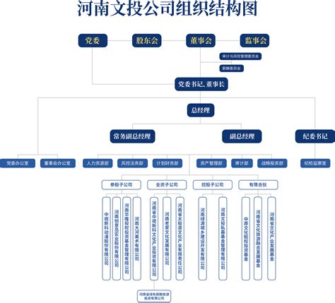 组织架构-河南省文化产业投资有限公司