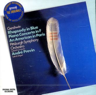 Gershwin:Rhapsody in Blue、Piano Concerto、An American in Paris :格什温蓝色狂想曲 ...