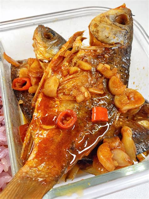 【今日菜谱：红烧咸鱼的做法步骤图】小来带饭日记_下厨房