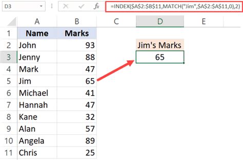 Excel Index Formulas Examples And How To Use Index Function In Excel ...