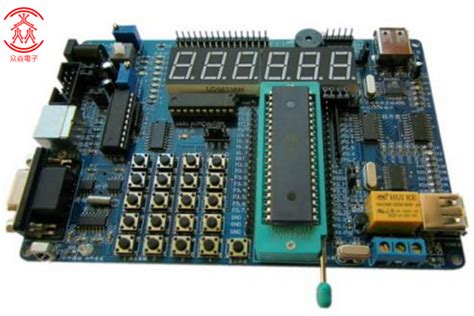 【P82】51单片机开发板PCB图+原理图-电子电路-索炜达电子