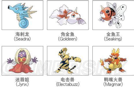 精灵宝可梦图鉴图片