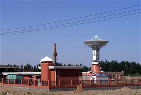 中国遥感卫星地面站喀什站第一座天线架设成功----中国科学院