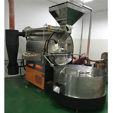 粤鼎锋80公斤半热风式大型咖啡烘焙机国内多家国营农场合作伙伴-阿里巴巴