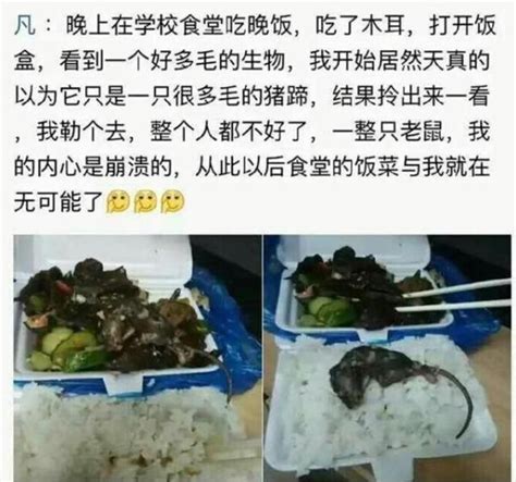 湖南一高校学生食堂吃出死老鼠 校方回应(图)_凤凰资讯