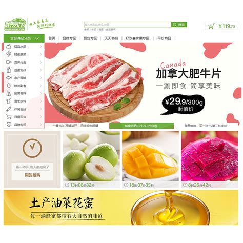 XX食行生鲜电商网站SEO优化案例_上海七月笙笙整合营销公司July-Brand