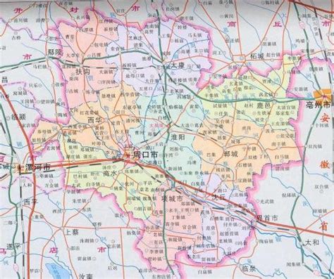 河南省周口市项城市地图全图_河南省周口市项城市电子地图