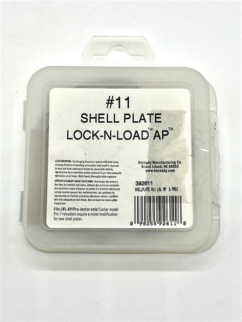 Hornady 392611 Shell Plate #11 Works With Hornady’s Lock-N-Load AP ...