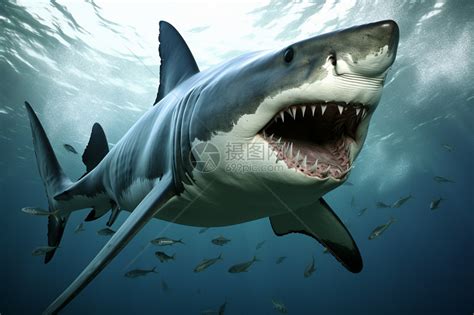 巨大的鲨鱼高清图片下载-正版图片600363618-摄图网