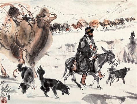 骑马放牧的牧民高清图片下载-正版图片500692795-摄图网