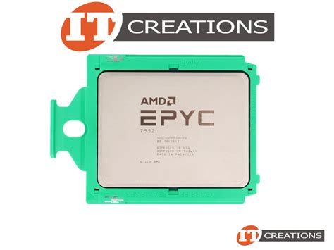 AMD EPYC 7552 - New Other - AMD EPYC 48 CORE PROCESSOR 7552 2.2GHZ ...
