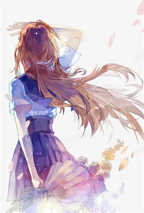 卡通动漫女生图片