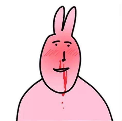 超火粉色兔子表情包丨不帮我抚平胸口再走吗？_师送