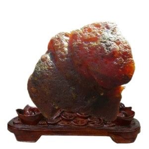 收藏级有形紫红缠丝黑龙江料玛瑙原石摆件雕料奇石红运常在1410克 - 石馆 - 国石网