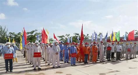 金锋集团举行升旗仪式庆祝印度尼西亚独立78 周年
