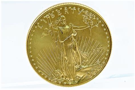 2437- Massief 0.917/1000 gouden USA 50$ Gold Eagle / Liberty MUNT 1997 ...