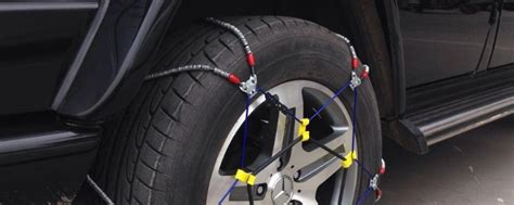 轮胎防滑链怎么安装，快速安装防滑链图解_车主指南