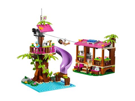 LEGO Friends 41038 - La base de sauvetage dans la jungle - DECOTOYS
