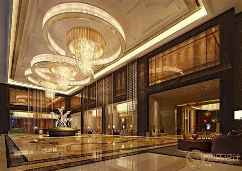 某五星级酒店大堂 接待大厅 前台灯光设计方案及灯具要求！「孙氏设计」