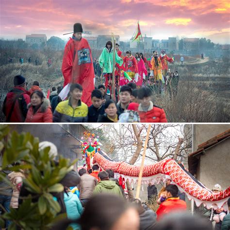 江西赣州：舞龙灯 迎新年-人民图片网