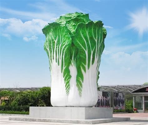 蔬菜雕塑，玻璃钢景观雕塑