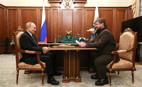 车臣领导人卡德罗夫与普京见面时说：我们不会让您失望-大河网