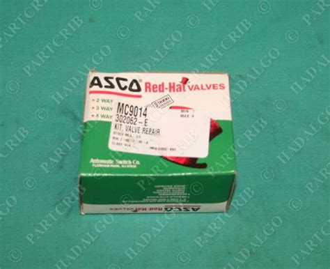 Asco, 302062-E, Red-Hat Valve Repair Kit MC9014 | PartCrib.com