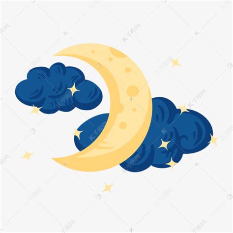 深蓝色云朵图片
