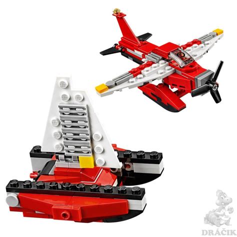 LEGO Creator 31057 pas cher, L’hélicoptère rouge