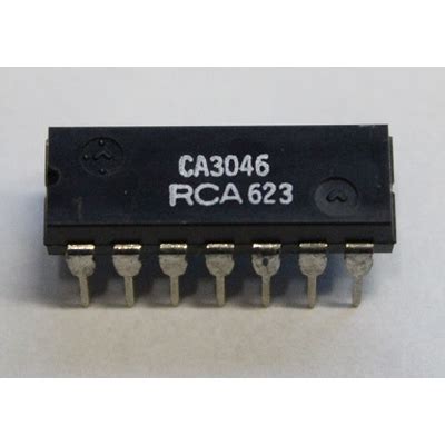CA3161 IC + CA3162 IC Pair A/D Converter for 3 Digit Display DIP-16 ...