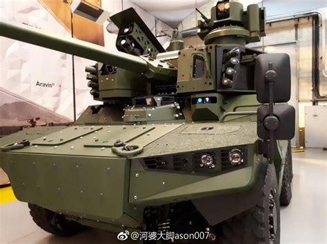 法国“美洲豹”EBRC 6×6轮式侦察装甲车首辆原型车曝光
