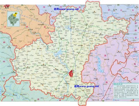 临沂市地图图片