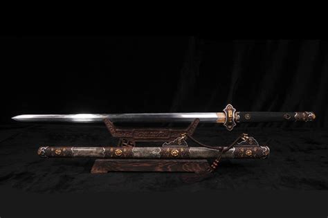 中国古代名剑越王宝剑合金兵器模型钥匙扣带剑鞘未开刃-阿里巴巴