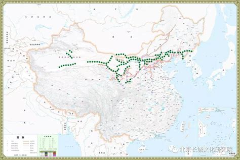 明长城地图图片