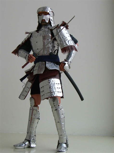 [原创]易拉罐制作的日本武士盔甲。欢迎大家来看看！-兵人要塞-玩家社区-专业的兵人模型论坛