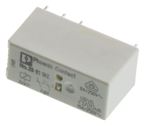 2961192 - Phoenix Contact - Power Relay, DPDT, 24 VDC