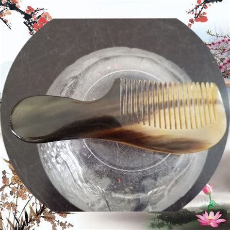牛角梳真假图片